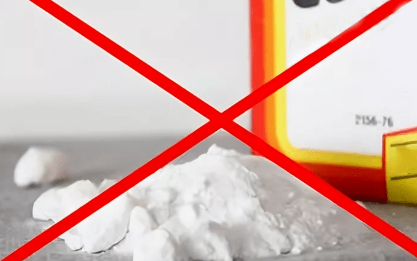 Contraindications regarding the use of soda