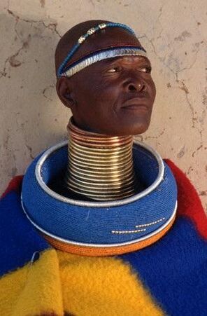 African Tribal Men's Neck Stretch Rings